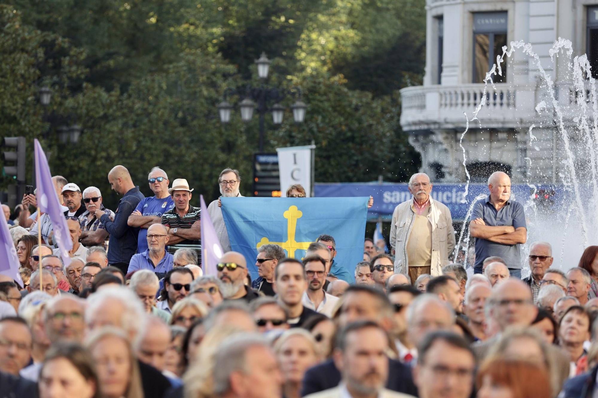 EN IMÁGENES: así fue la gran movilización contra el peaje del Huerna en Asturias