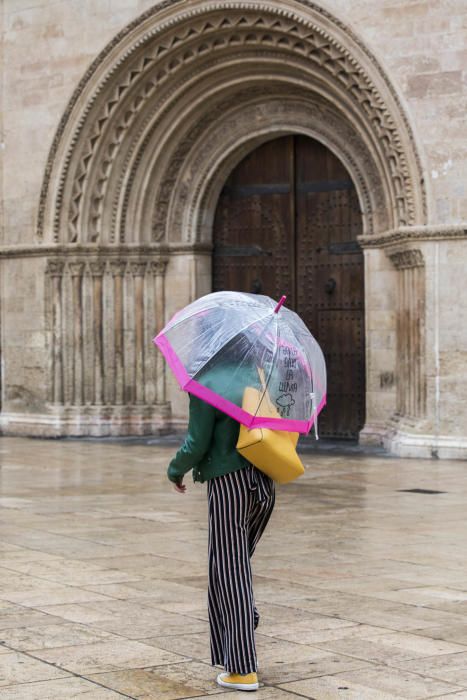 Alerta amarilla en Valencia por fuertes luvias