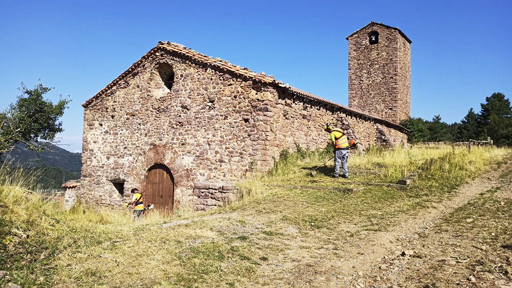 El santuari de Boscalt, a Ansovell, és un dels espais de presència humana