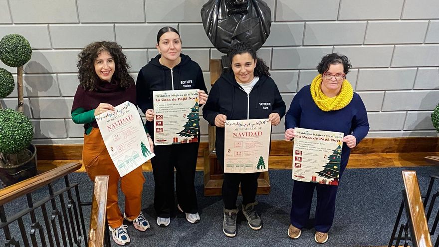 Papá Noel y sus elfos pasarán las navidades en el Valle de Turón