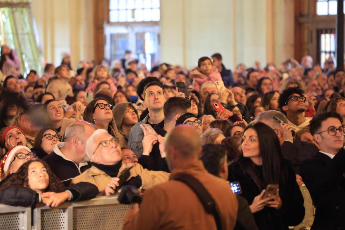 Encendido de las luces de Navidad en Castelló