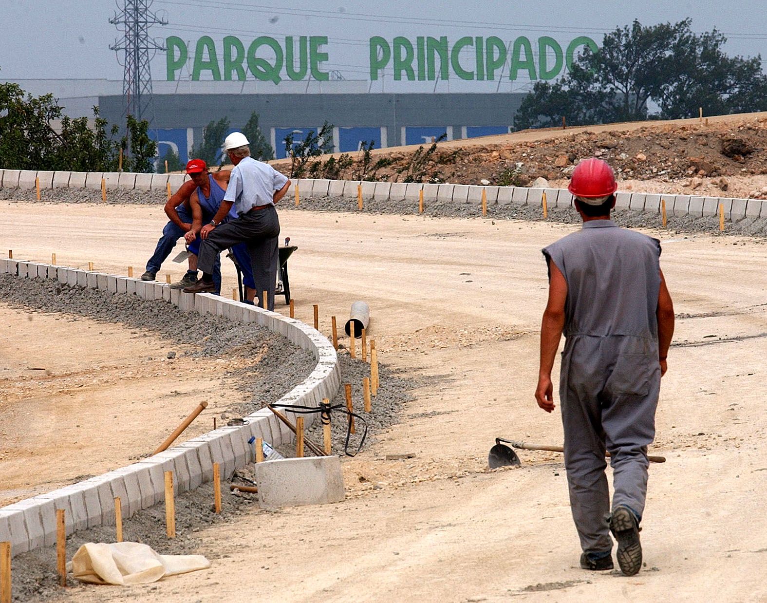 ¿Recuerdas las obras de Parque Principado? Así se construyó el otro gigante de Siero