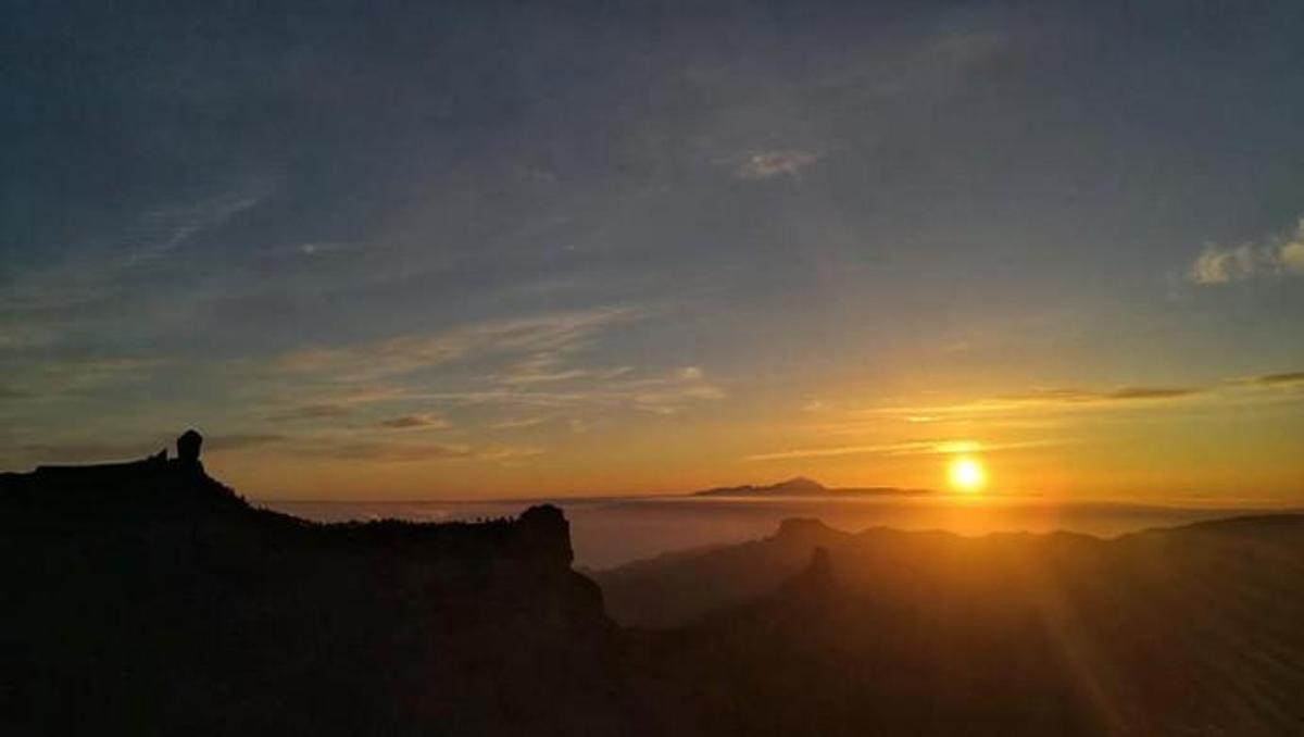 Vistas desde la Caldera de Tejeda. Vistas desde la Caldera de Tejeda.