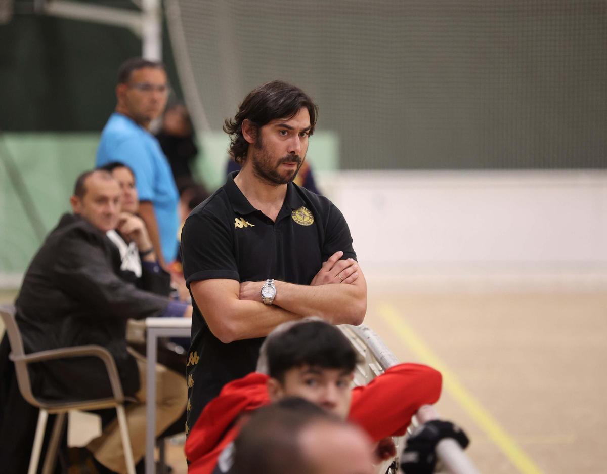 Pablo Togores, durante un partido del Dominicos esta temporada