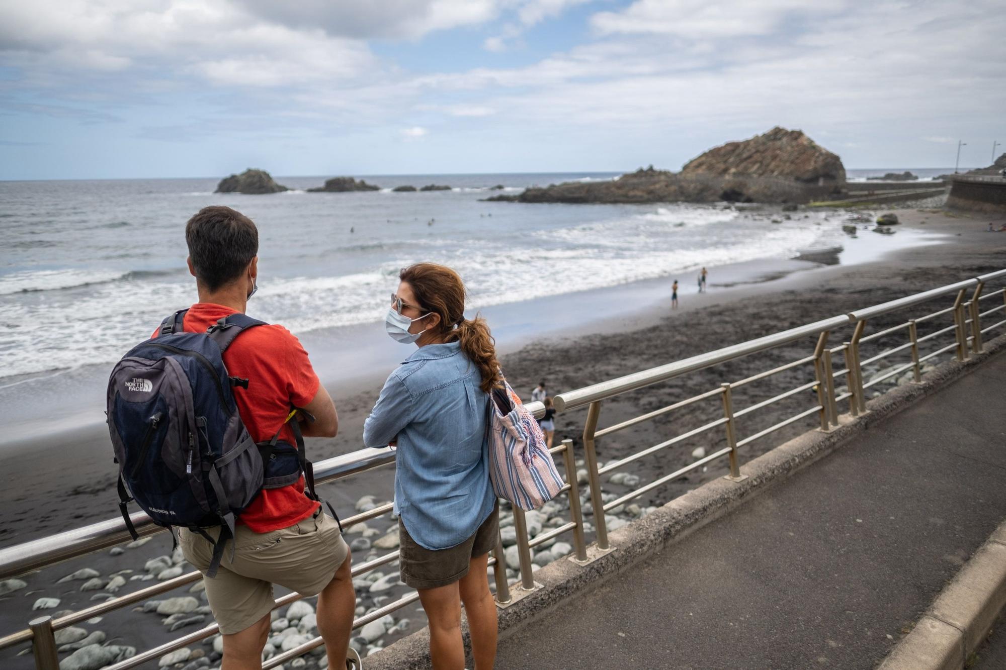 Dispositivo de seguridad en las playas de Anaga.