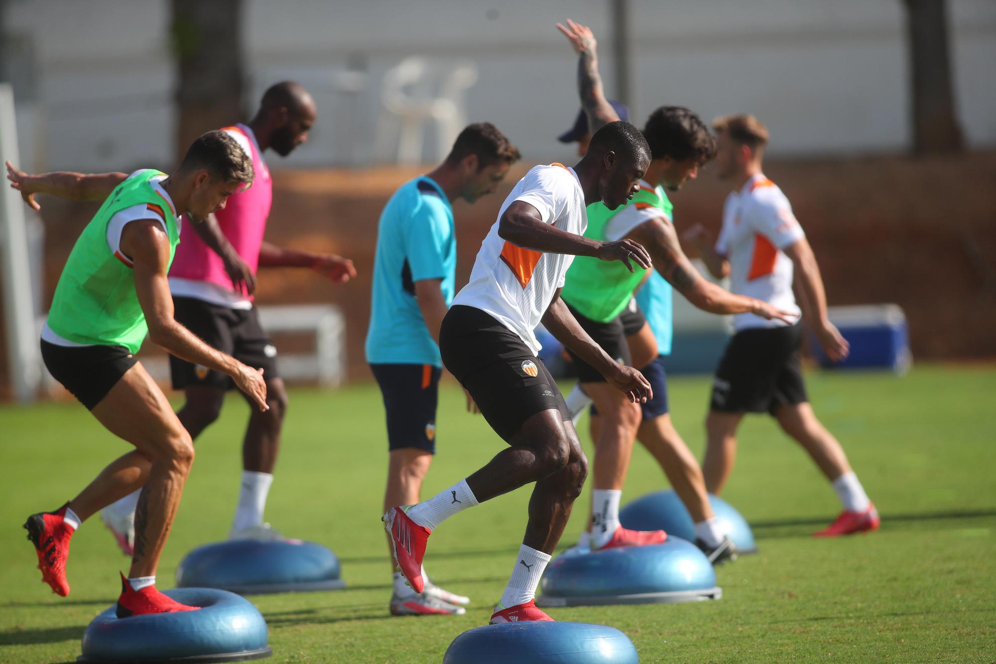 Así ha sido el entrenamiento de hoy del Valencia CF