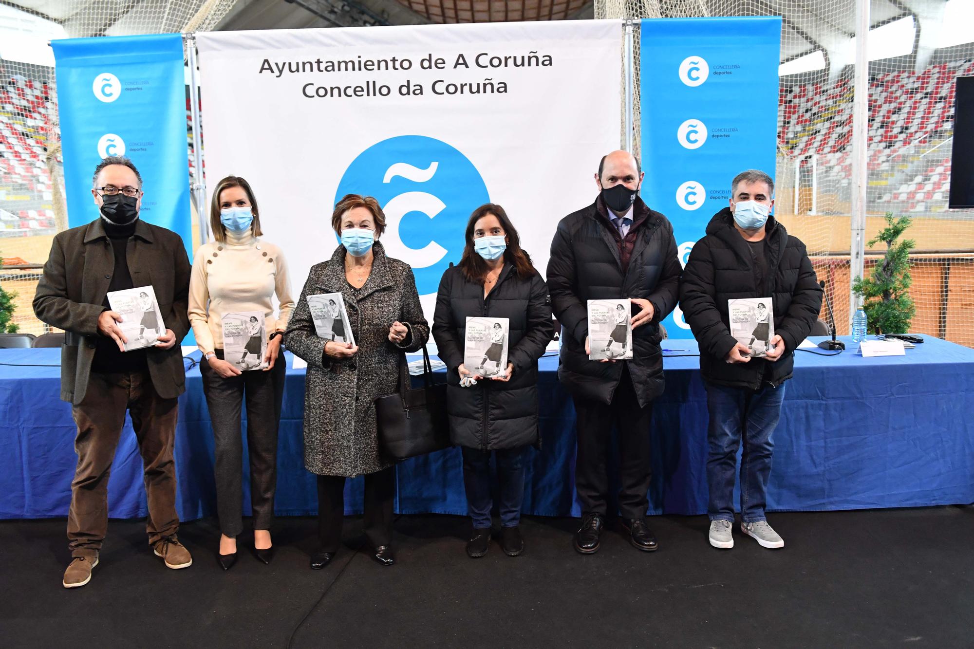 Presentación del libro 'Irene y las puertas del fútbol. Historia de una pionera'