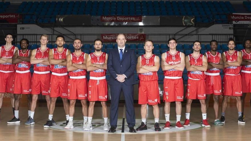 La plantilla del Real Murcia Baloncesto esta temporada.