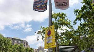 Restricciones de tráfico por la exhibición de F1 en el paseo de Gràcia de Barcelona