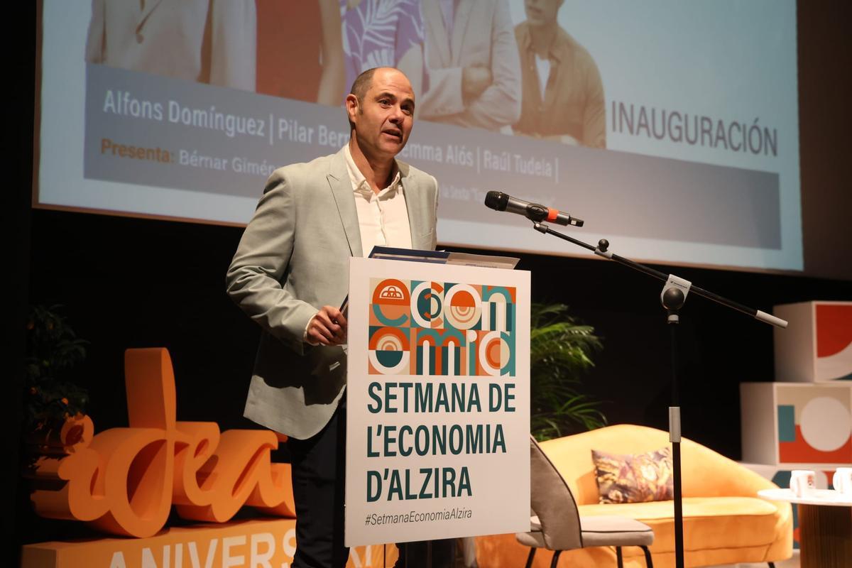 Raúl Tudela, presidente de la Asociación Empresarial de Alzira.