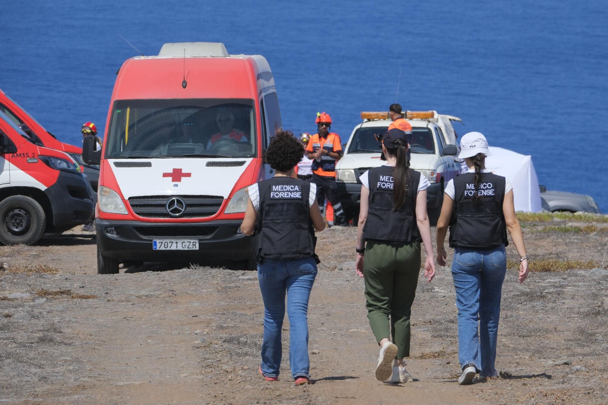 Ejercicio Canasar 2025: simulacro de accidente aéreo en Mogán