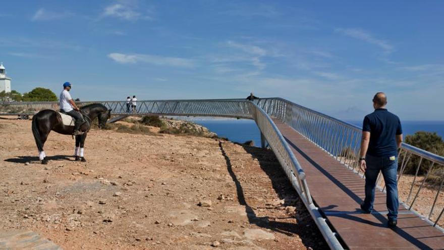 El mirador del faro de Santa Pola.