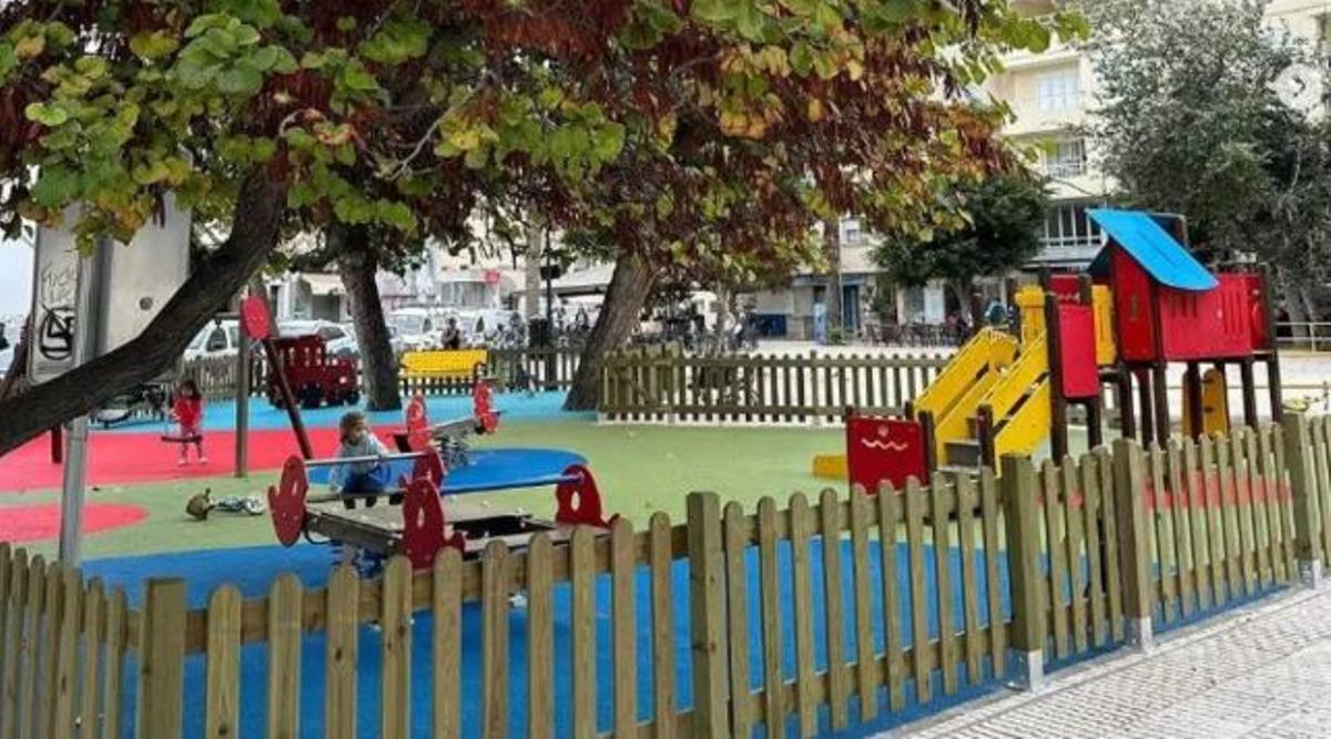 Parque de la plaza de los juzgados