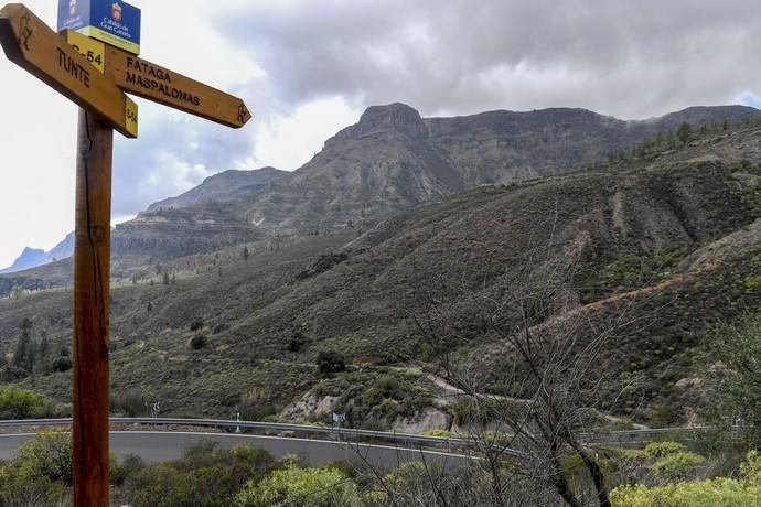 GRAN CANARIA 26-01-2019  SANTA LUCIA DE TIRAJANA-SAN BARTOLOME DE TIRAJANA. Fotos al macizo de Amurga. Fotos a los terrenos de la familia de Román comprados por el Cabildo.  FOTOS: JUAN CASTRO