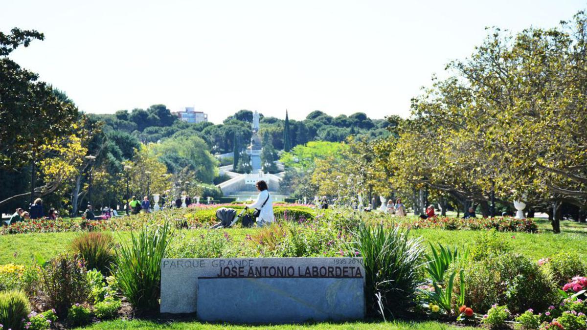 El parque Grande José Antonio Labordeta.