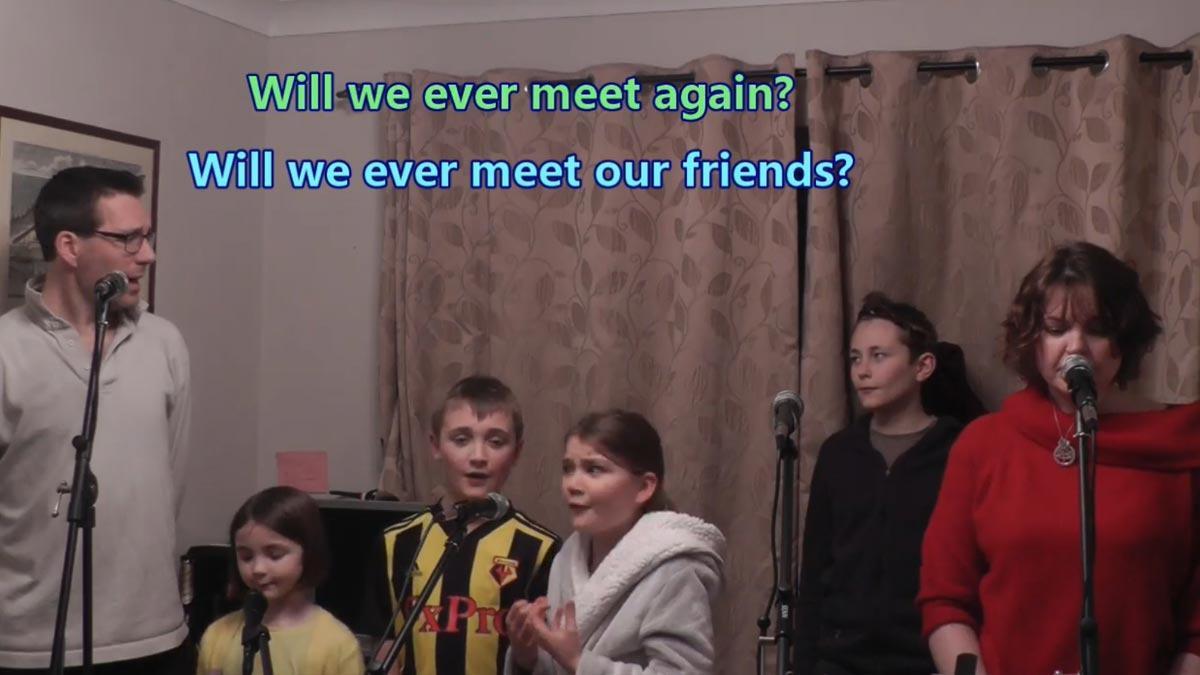 El vídeo viral de una familia inglesa interpretando una versión de ’Los miserables’.