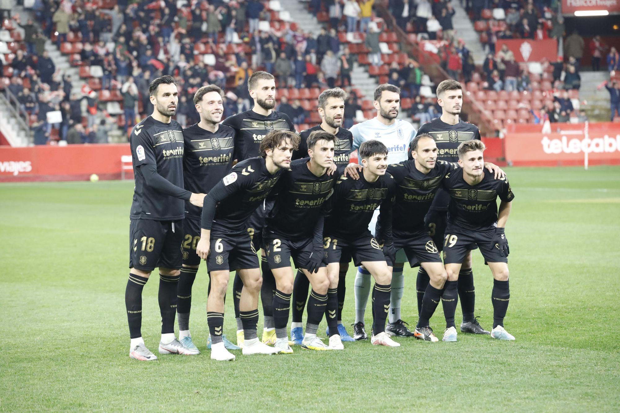 Así se vivió el encuentro entre el Sporting y el Tenerife