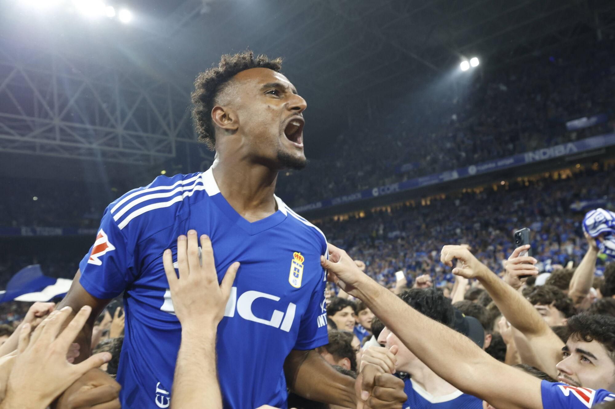Así se vivió en el Carlos Tartiere la final del play-off entre el Real Oviedo y el Mirandés