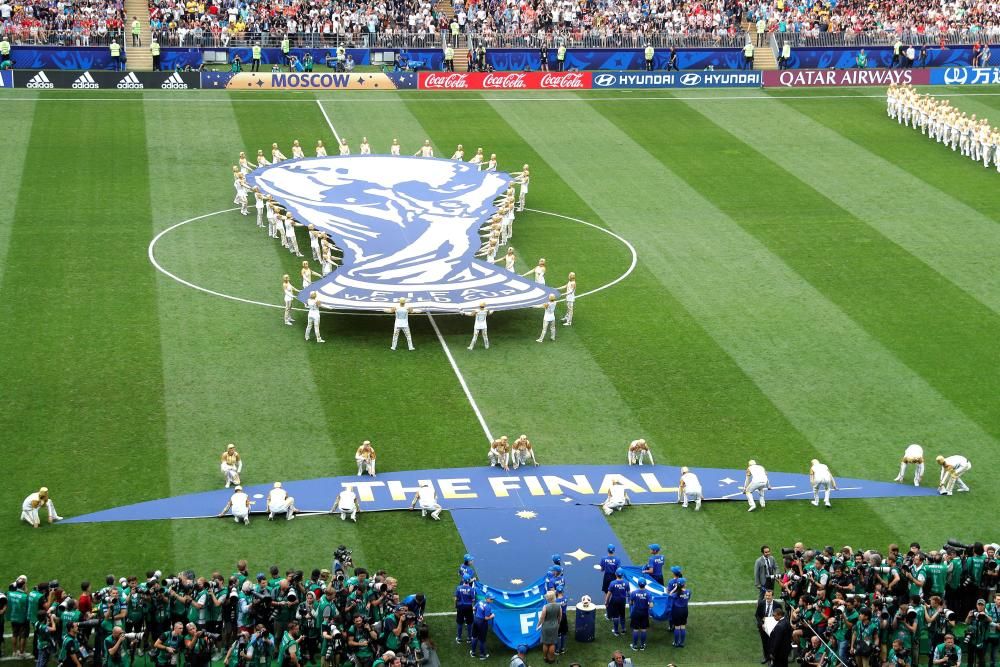 Ceremonia de clausura del Mundial de Rusia 2018