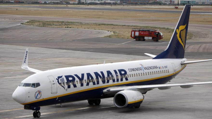 Ryanair ofrece vuelos desde València a partir de 9,99 euros