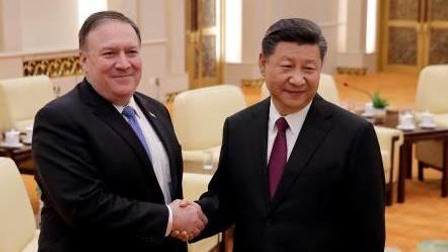 El secretari d&#039;Estat dels EUA es va reunir amb el president xinès a Pequín.