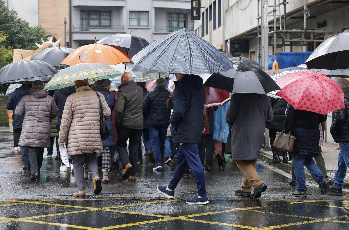 Este martes, las precipitaciones podrían ir acompañadas de tormenta en la fachada atlántica