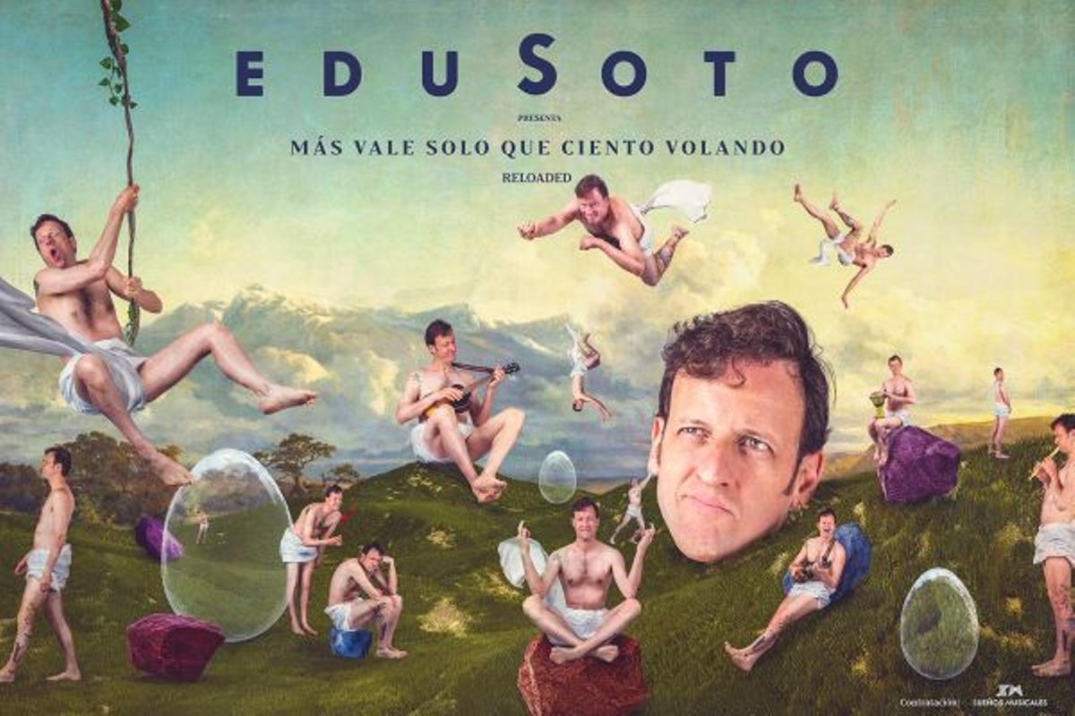 Cartel del monólogo y show de Edu Soto