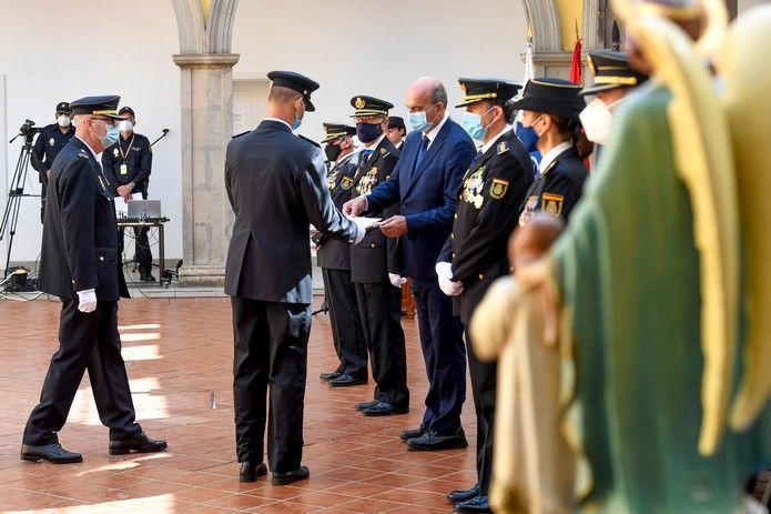Jura del cargo de los nuevos inspectores de policía en Gran Canaria