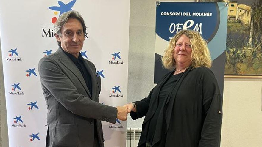 El Consorci del Moianès disposarà de crèdits de MicroBank per a projectes empresarials