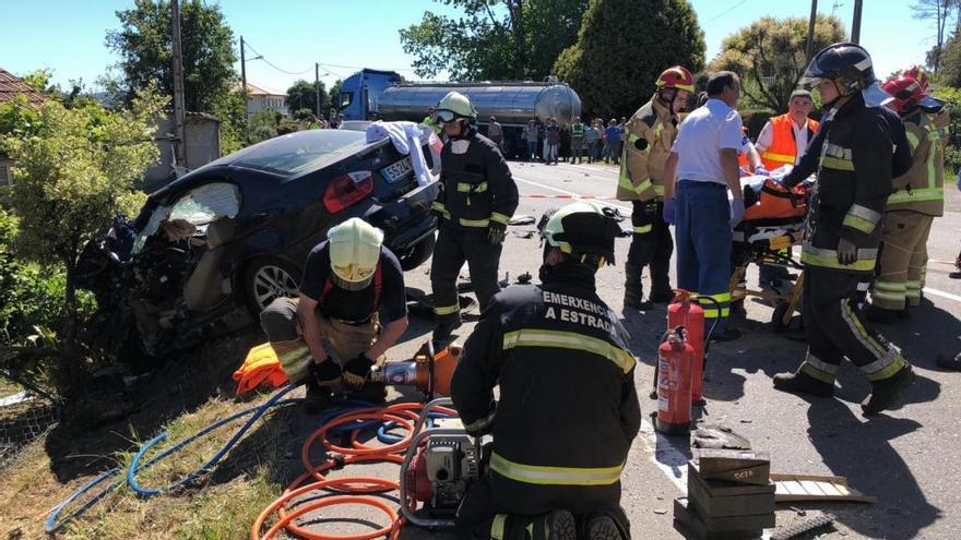 Imagen del lugar del accidente.