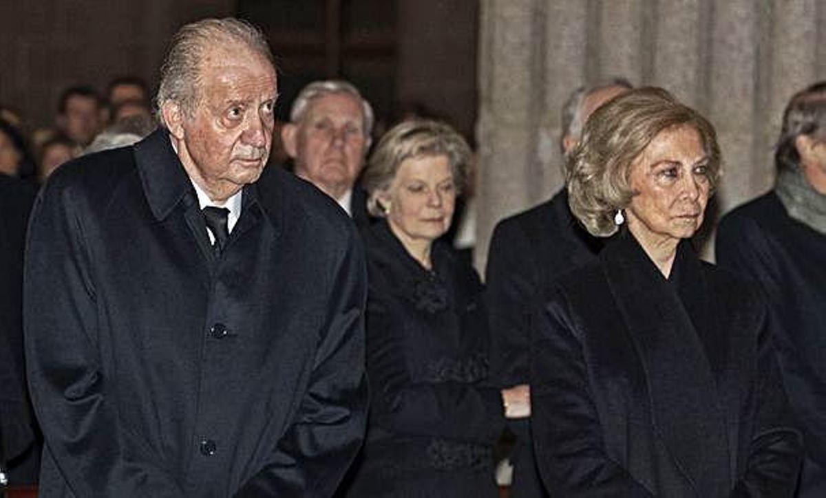 Último adiós a la infanta Pilar