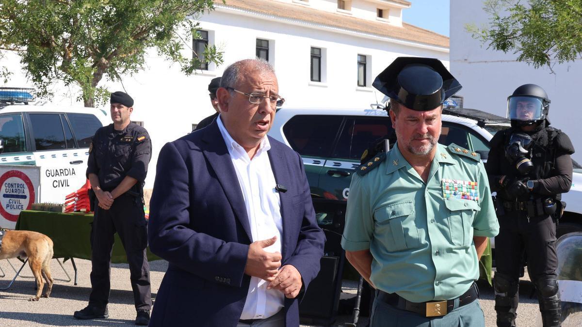GUARDIA CIVIL EN BALEARES / Alejandro Hernández, jefe de la Guardia Civil de Baleares, asciende a general