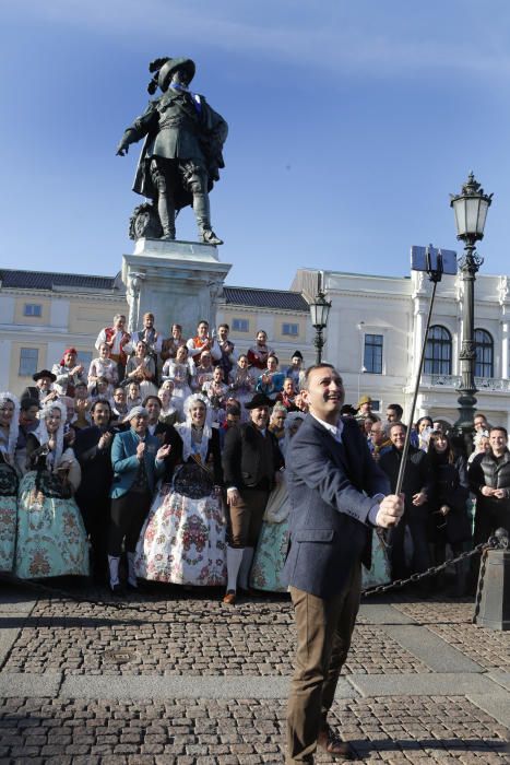 Últimos actos de la jornada promocional de las Hogueras en Göteborg