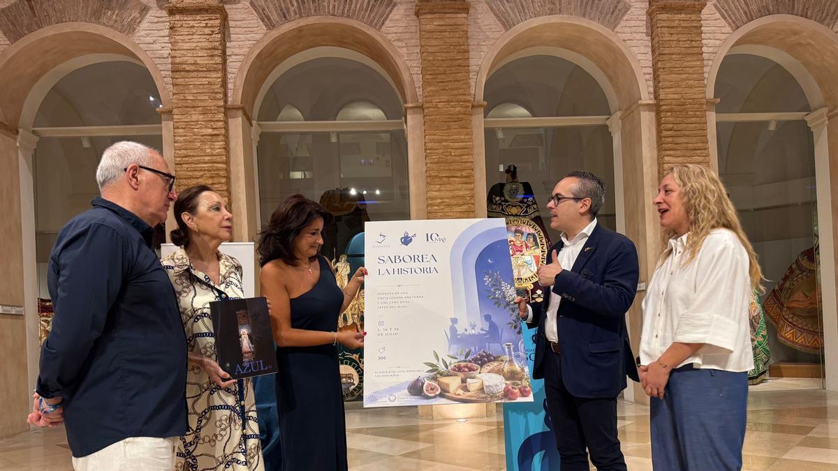 Presentación de la actividad en el Museo Azul de Lorca
