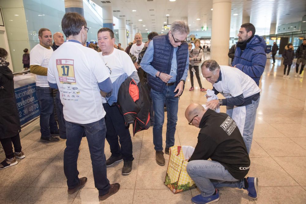 Arribada dels pilots del Dakar a Barcelona