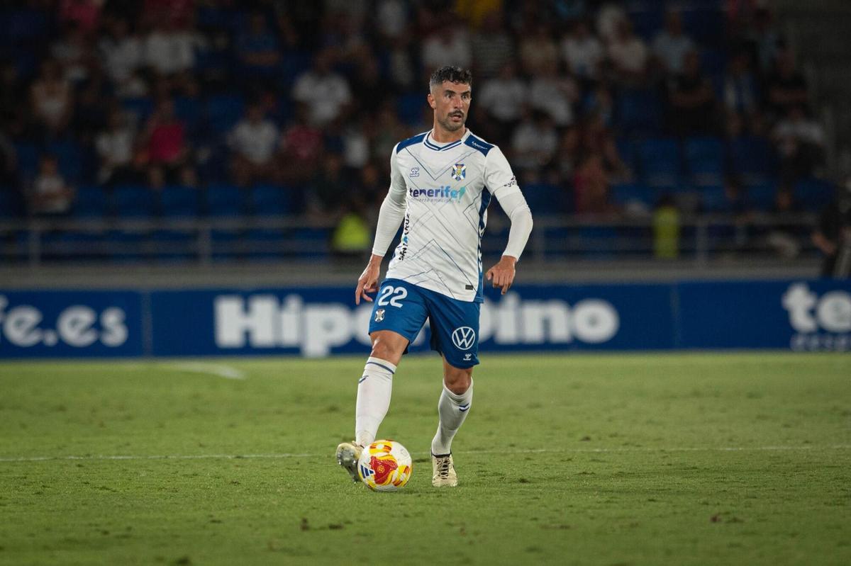 Álvaro González, en el partido ante el Zamora.