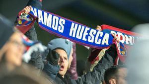 El Huesca, a un partido de hacer historia en Europa