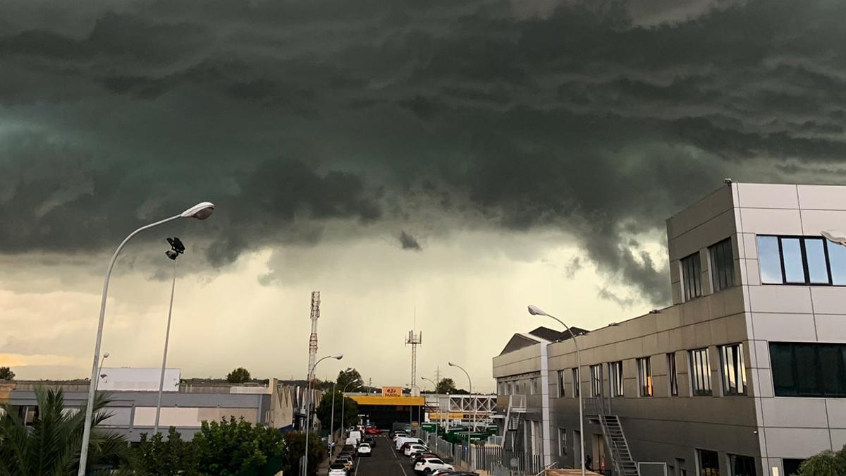 Tormentón en Valencia