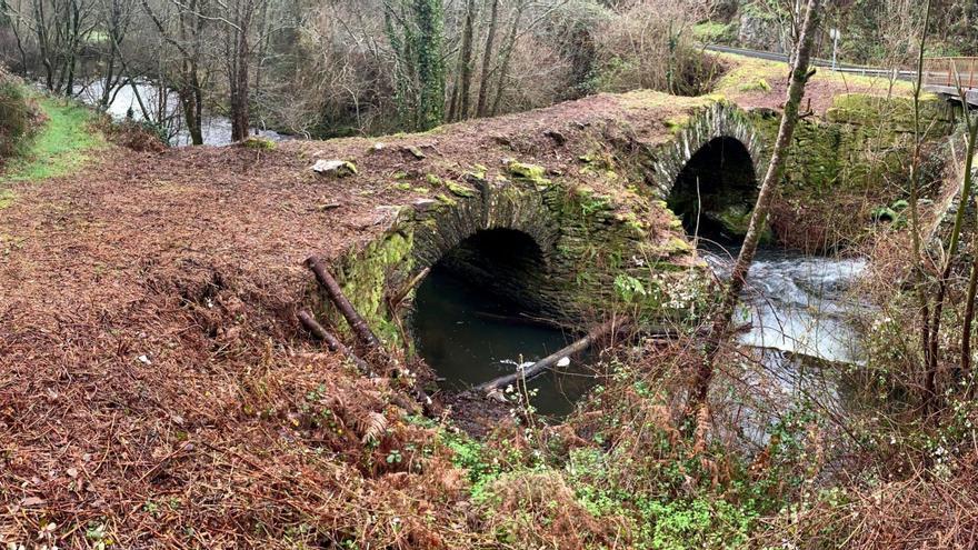 Orneiros, unha vella ponte sobre o río Asneiro