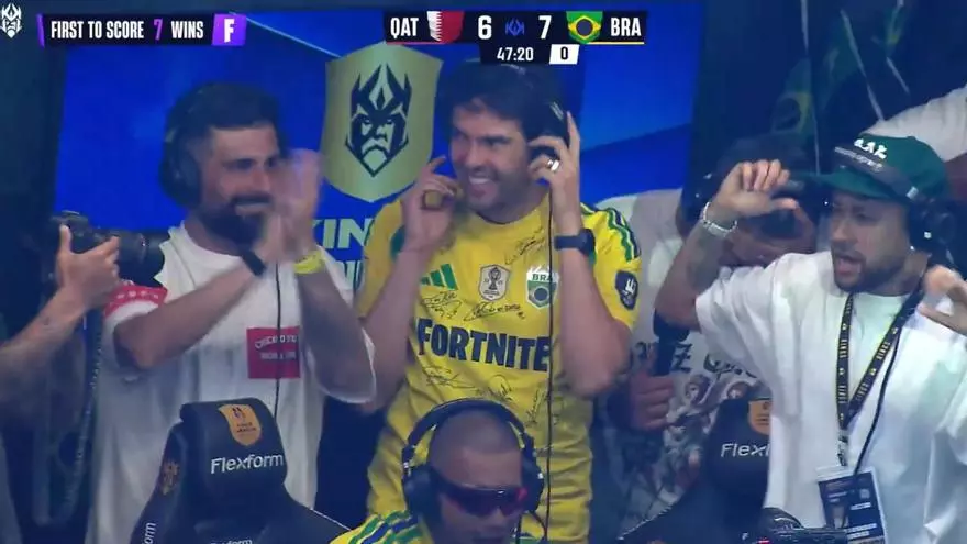 Así celebró Neymar la agónica victoria de Brasil en el Mundial de Naciones de la Kings League