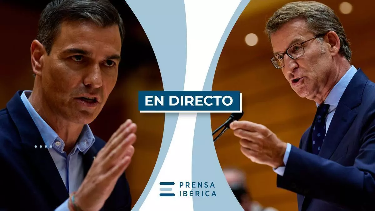 DIRECTO | Cara a cara entre Sánchez y Feijóo en la sesión de control al Gobierno
