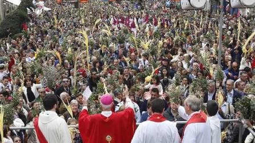 Procesión de la Borriquita. // R. G.