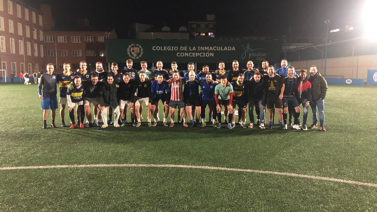 Los participantes en la final.
