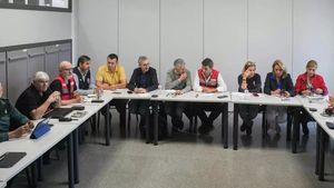 Reunión del CECOPI el día 1 de noviembre, con Fernando García Marlaska y Carlos Mazón.
