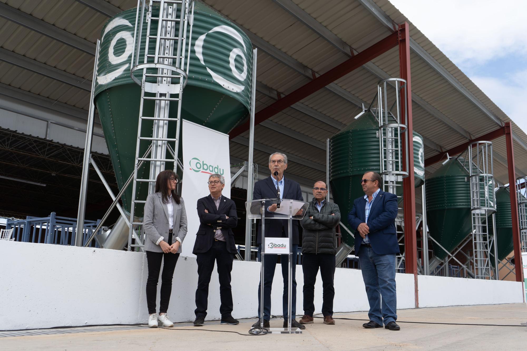 Inauguración de la nueva granja experimental de Cobadu en Cerecinos del Carrizal
