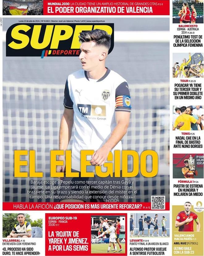 Las portadas de la prensa deportiva de hoy, lunes 22 de julio