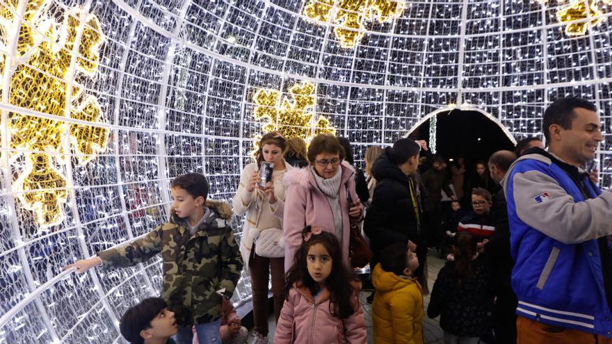 Imagen de archivo de las pasadas Navidades. Foto: J.A. Riera