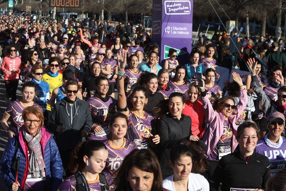 Búscate en la Carrera 10K Femenina del Día de la Mujer Deportista en València