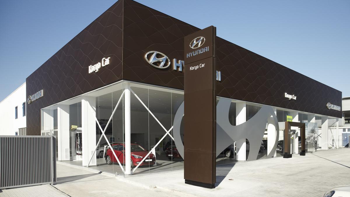 Fachada de Hyundai Koryo Car ahora Marcos Automoción.