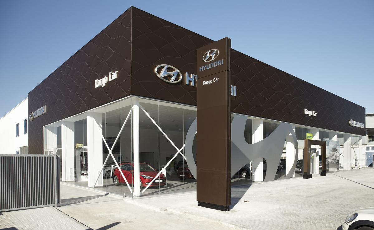 Fachada de Hyundai Koryo Car ahora Marcos Automoción.